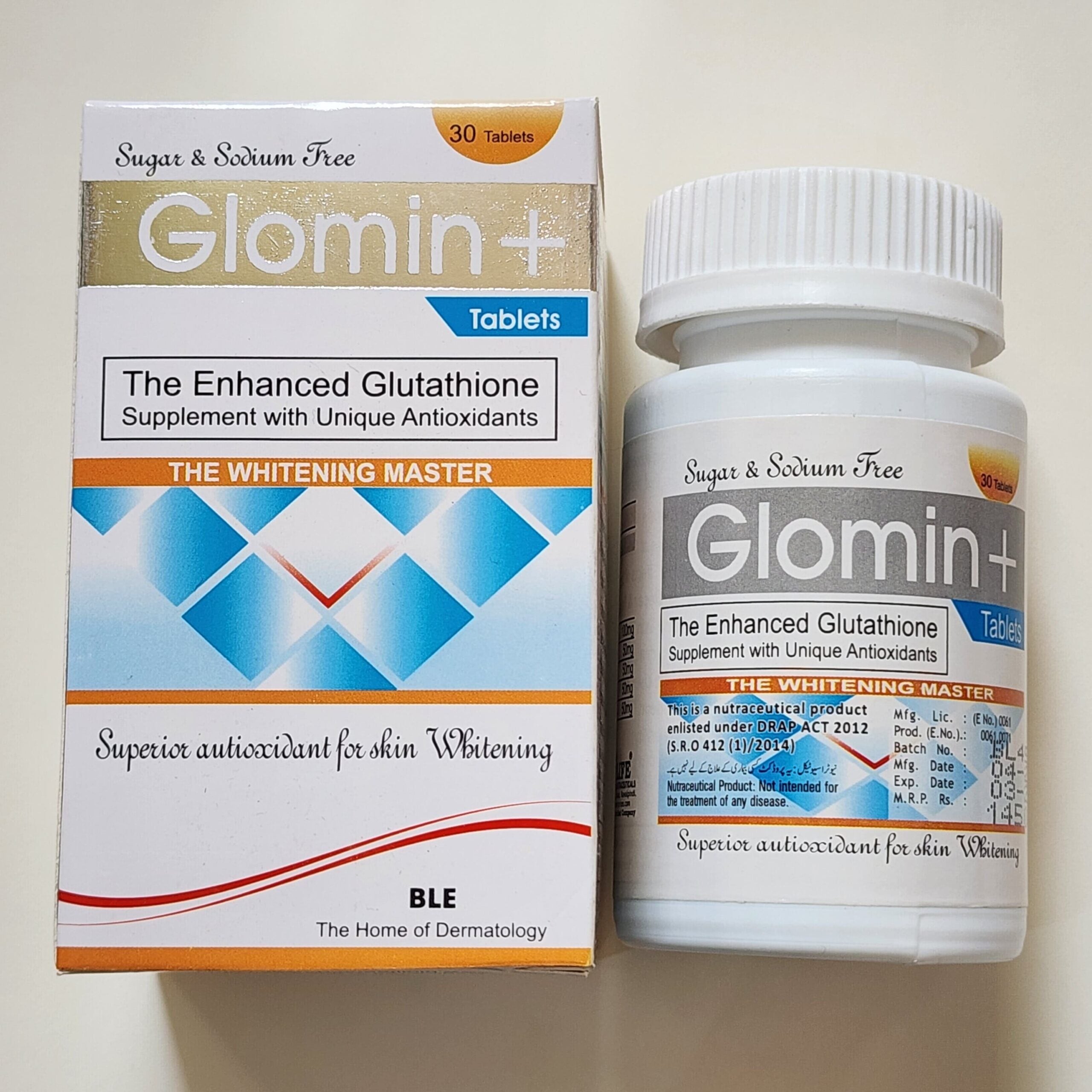 Glomin+ – The Enhanced Glutathione Suppliments with Unique Antiocidants