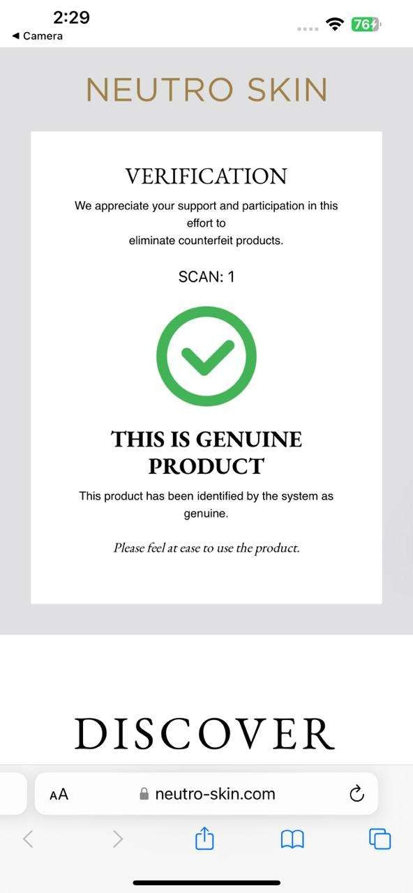 Neutro Skin Whitening Injection | 6 Sets | 18 Vials